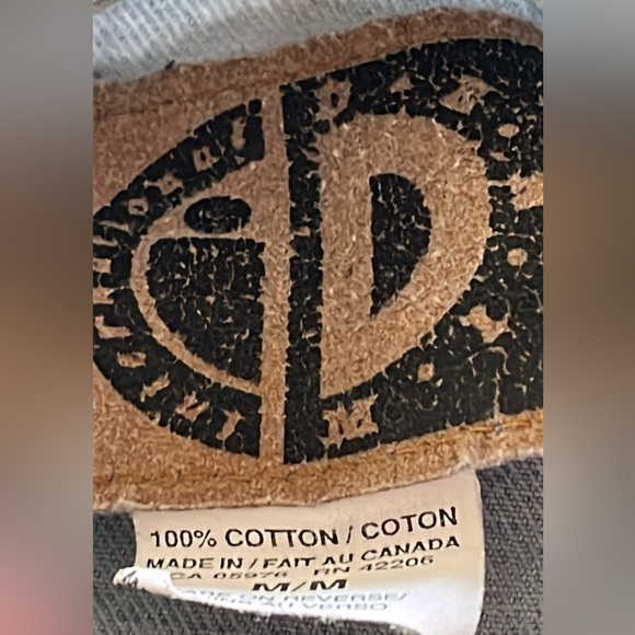 International Denim Blanket Lined Jean Jacket Size Medium - Picture 12 of 12